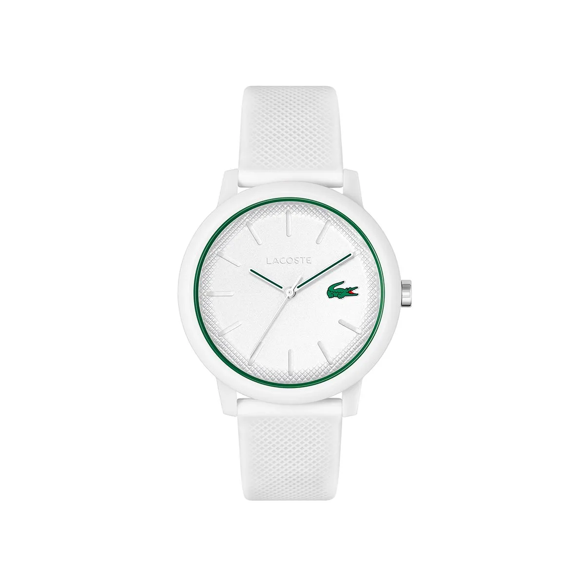 Lacoste White Watch Case And White Silicone Strap sold by Edgars