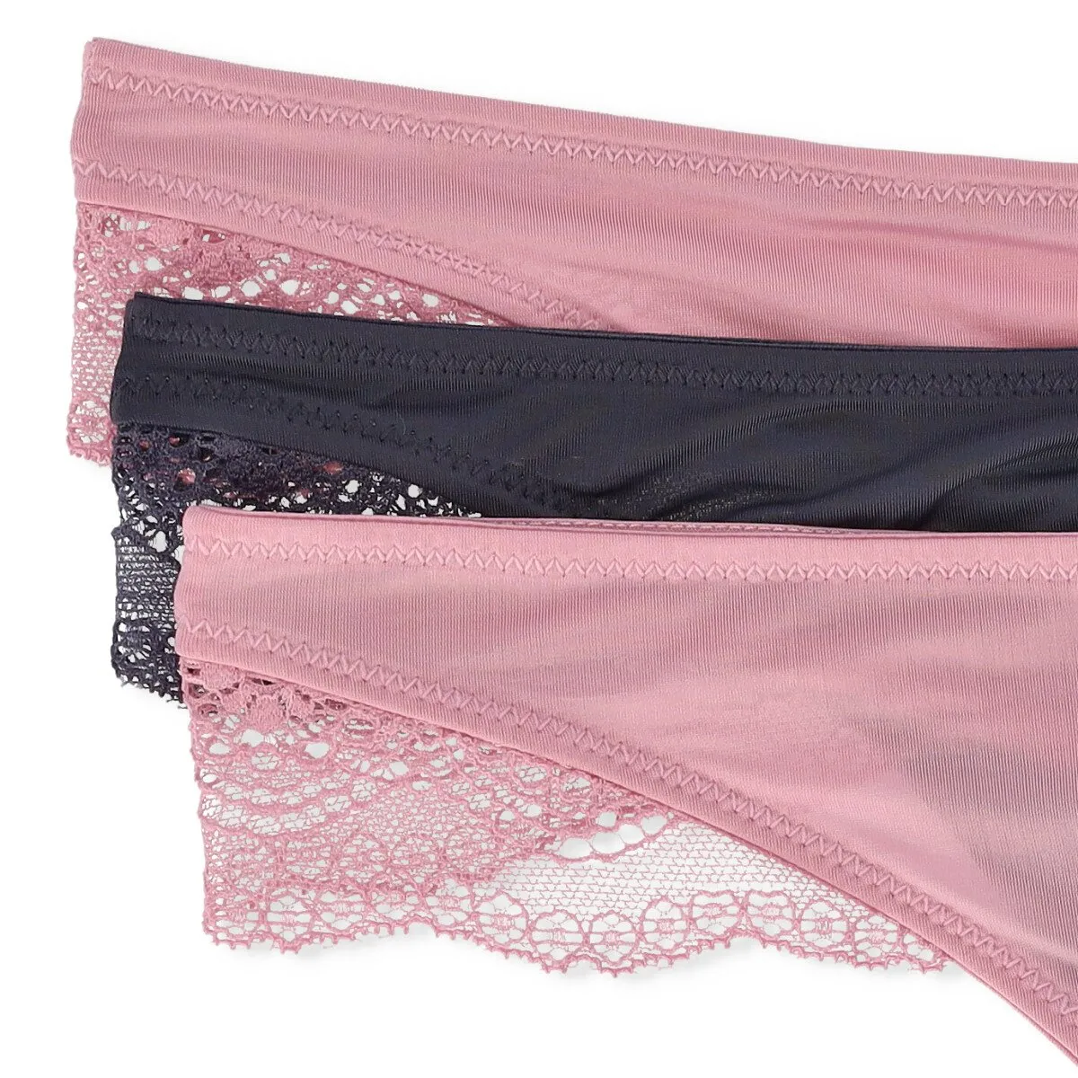 Ladies 3 Pack Microfibre Thong sold by Edgars