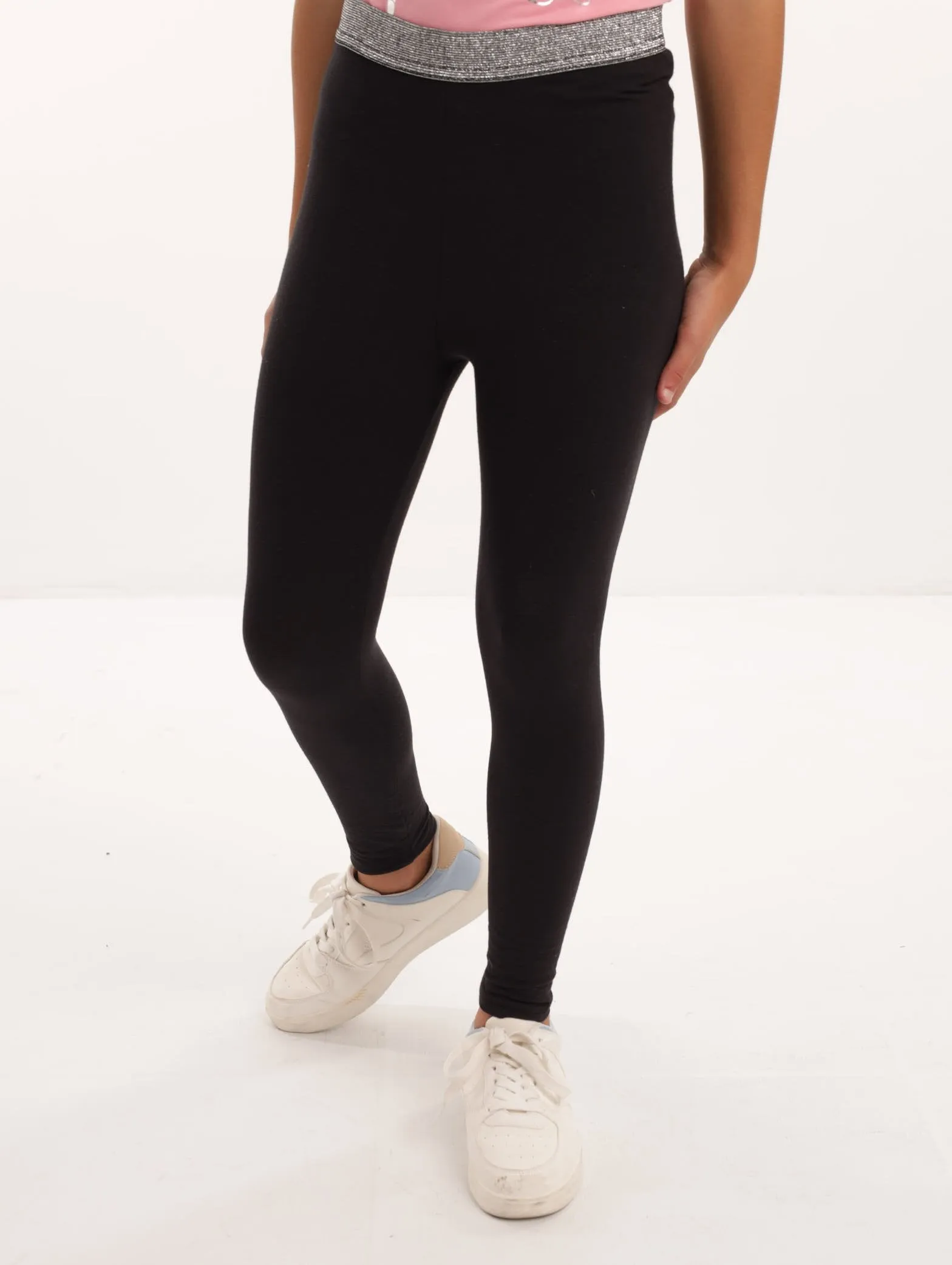 Girls Be That Girl Printed Legging - Black sold by Edgars