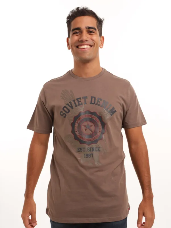 Men's Wagner Tee - Fatigue sold by Edgars