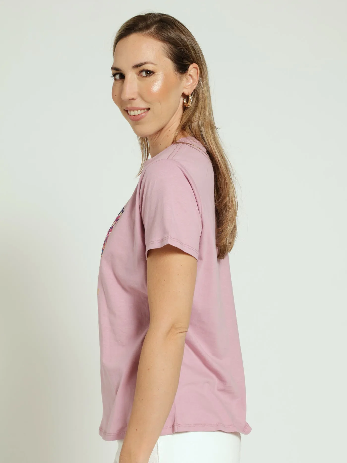 Floral Circle Tee - Mauve sold by Edgars product image thumbnail 2