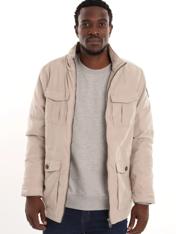 Men's Field Jacket - Stone sold by Edgars