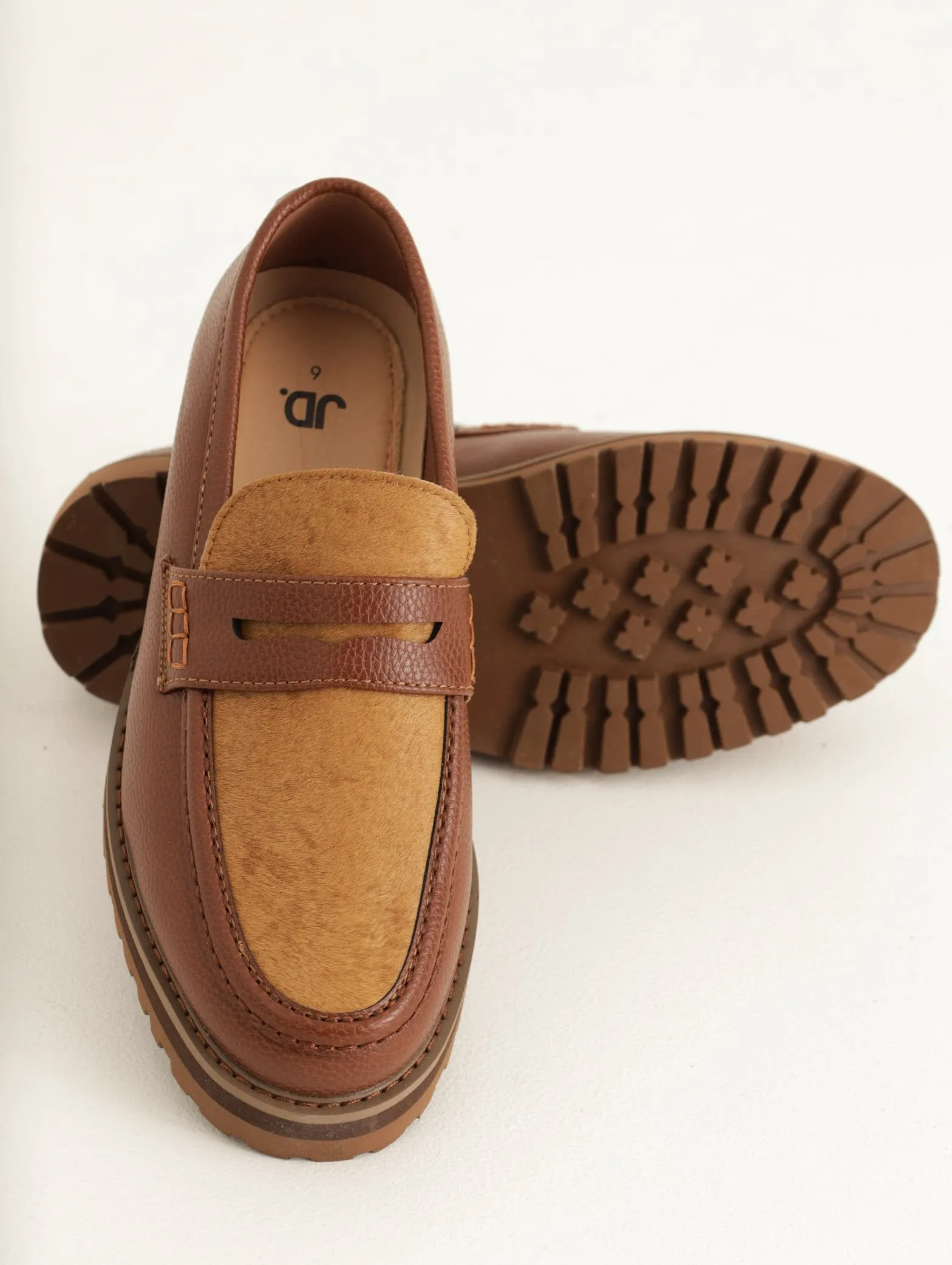 Men's J Penny Moc Pony - Chocolate sold by Edgars