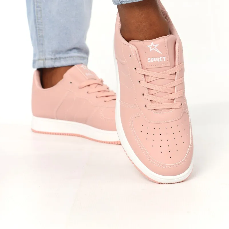 Ladies L Meryl Sneaker - Dusty Rose sold by Edgars
