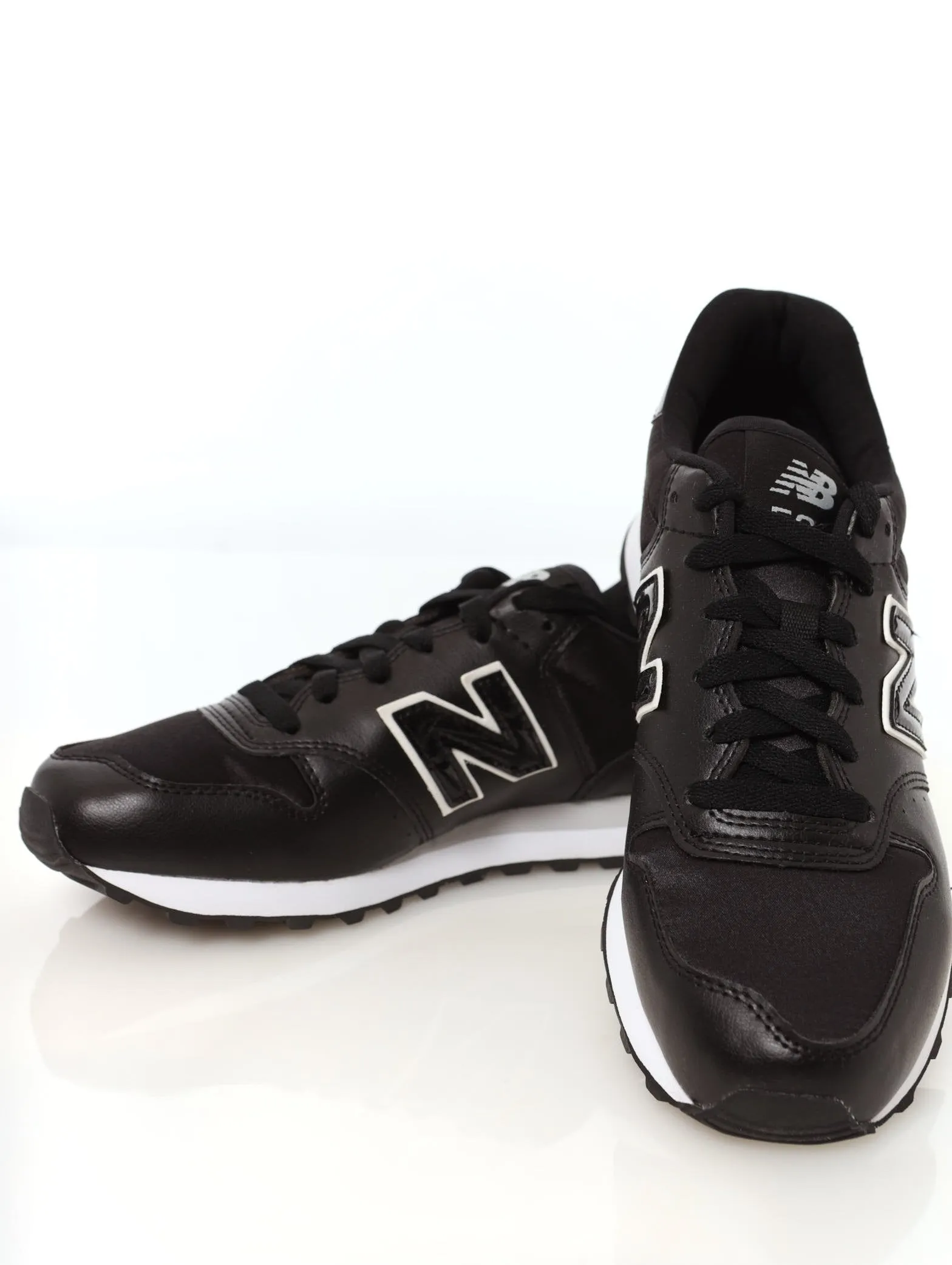 Ladies 500 Pack Retro Plain Sneaker - Black sold by Edgars