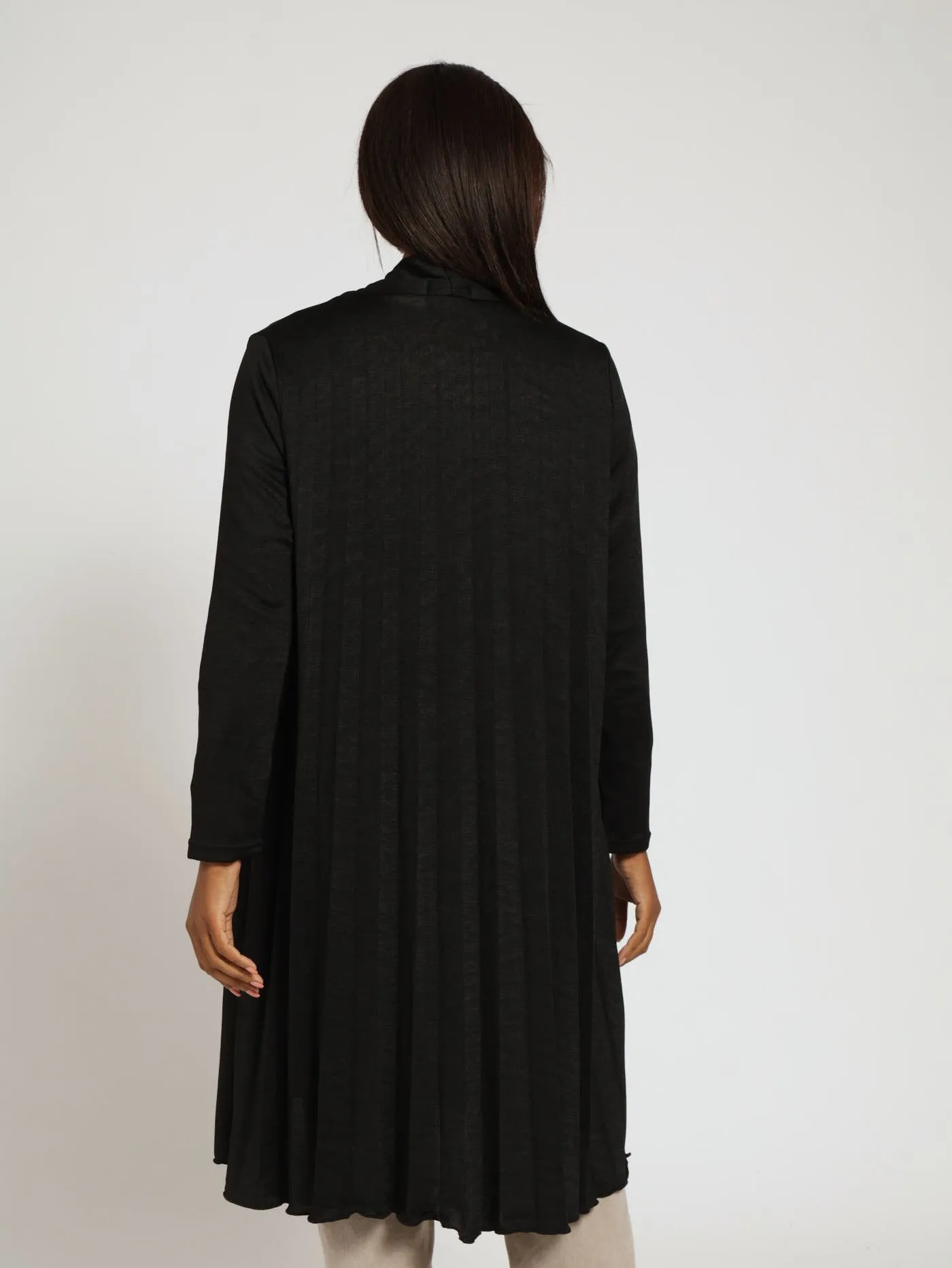 Pleated Open Throw Jacket - Black sold by Edgars product image thumbnail 3