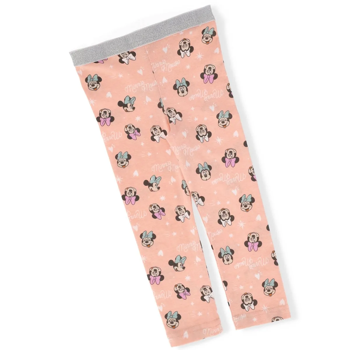 Pre-Girls Minnie All Over Print Legging - Peach sold by Edgars