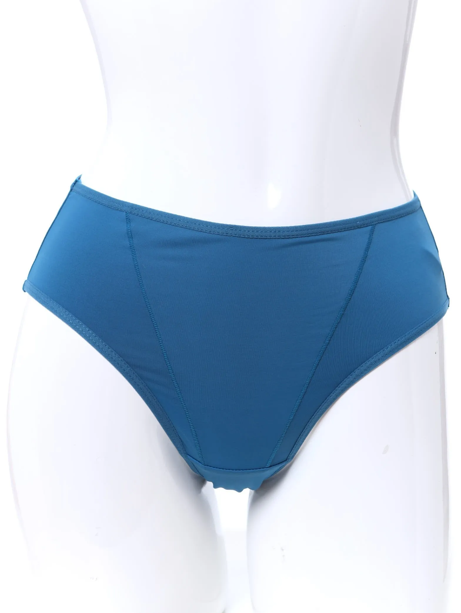 Ladies 2 Pack Fashion Hi-Cut Panty - Blue sold by Edgars