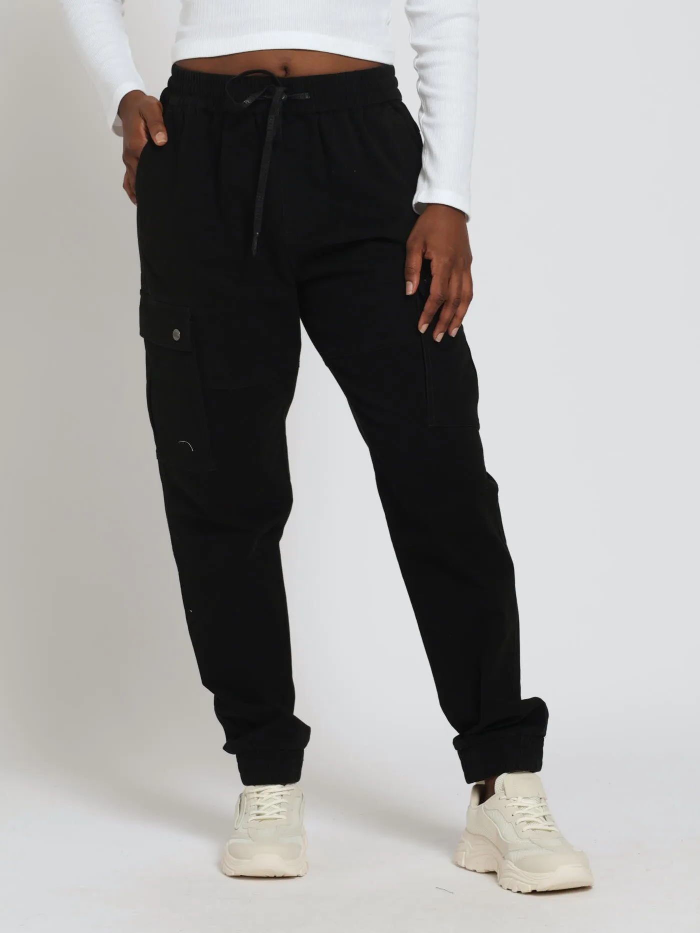 Michael Cargo Pants - Black sold by Edgars