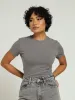 Basic Tee - Charcoal sold by Edgars 