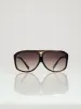 Retro Aviator Sunglasses - Black sold by Edgars