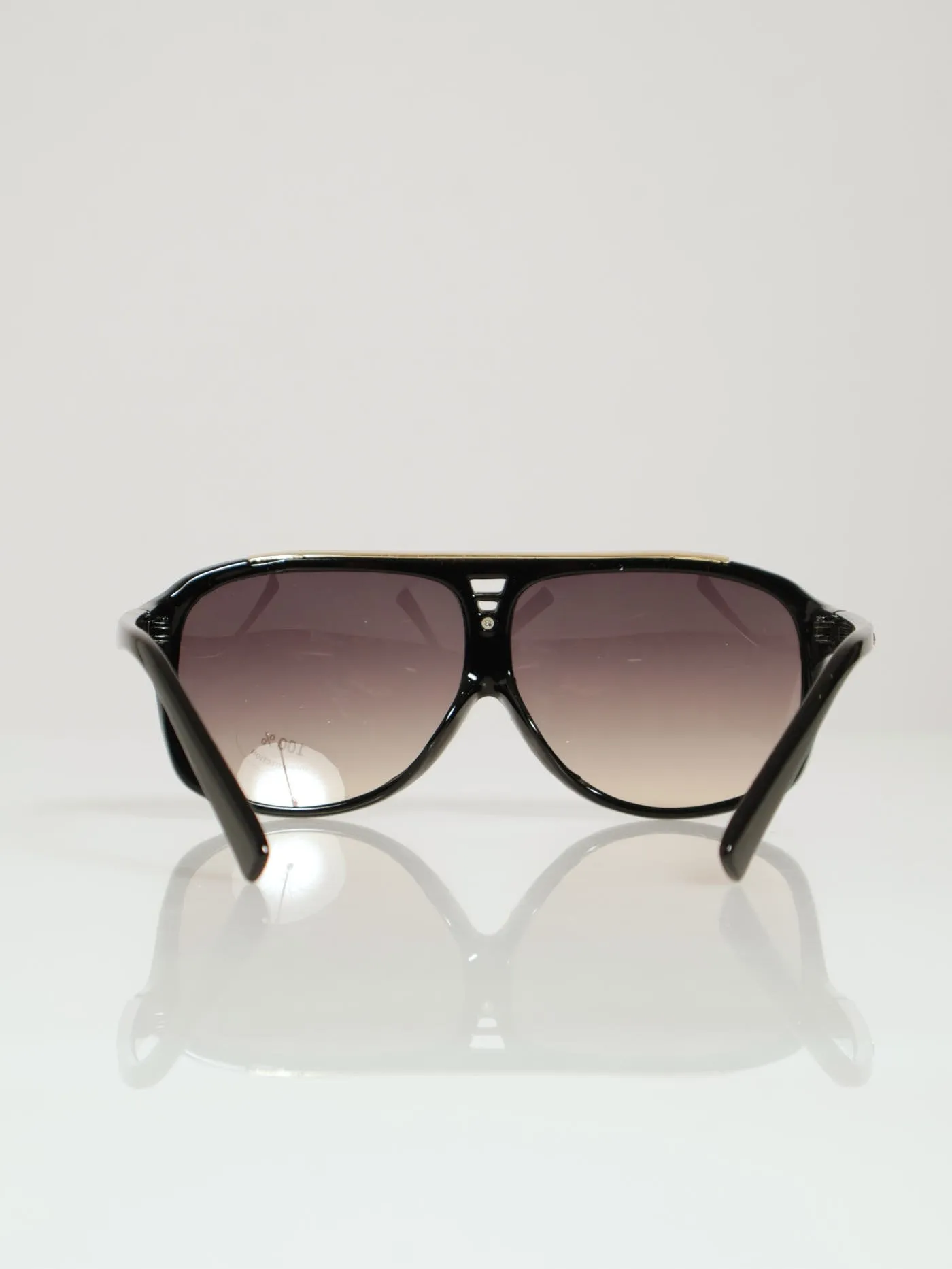 Retro Aviator Sunglasses - Black sold by Edgars product image thumbnail 3