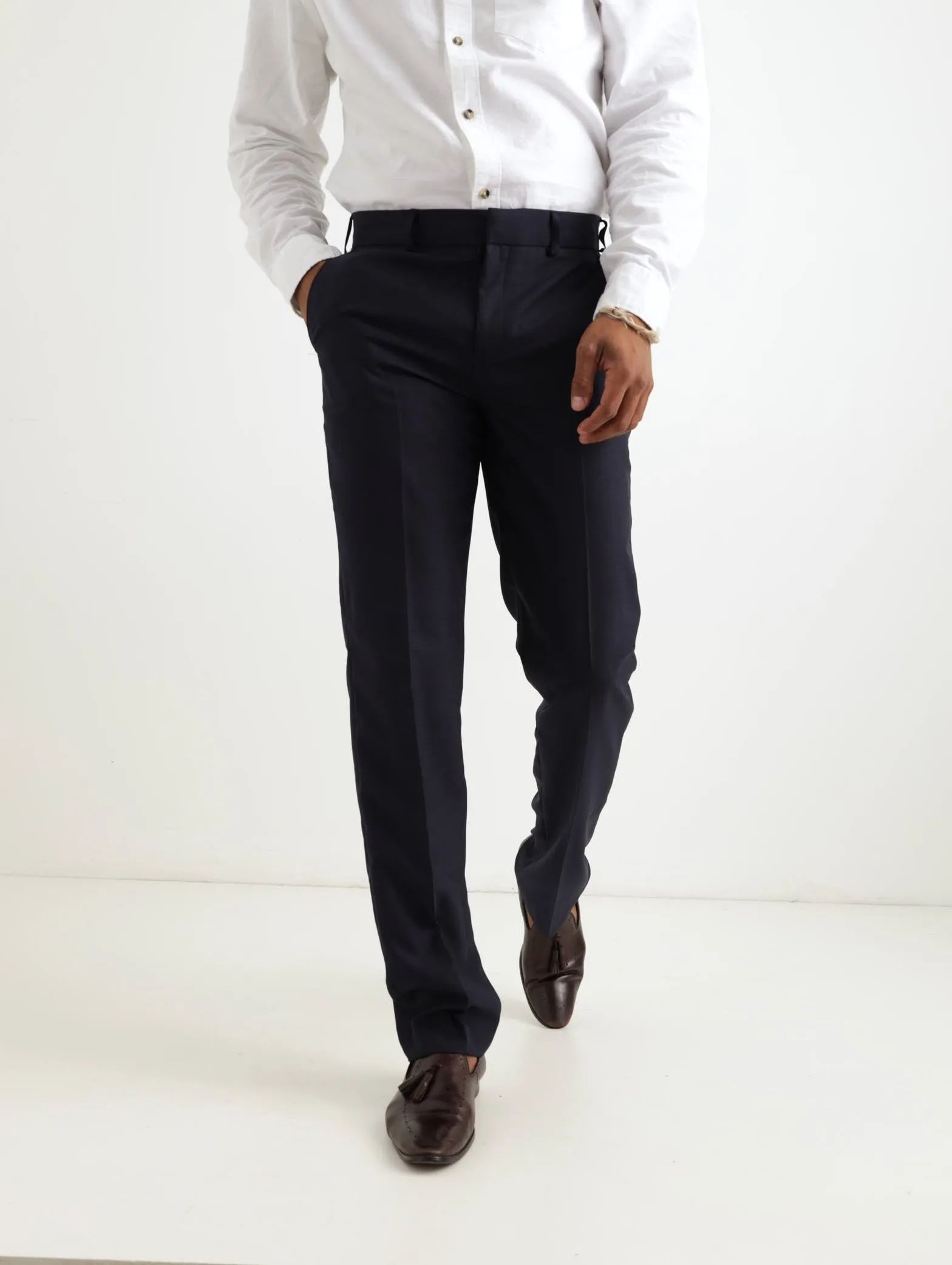 Men's Trouser - Navy sold by Edgars