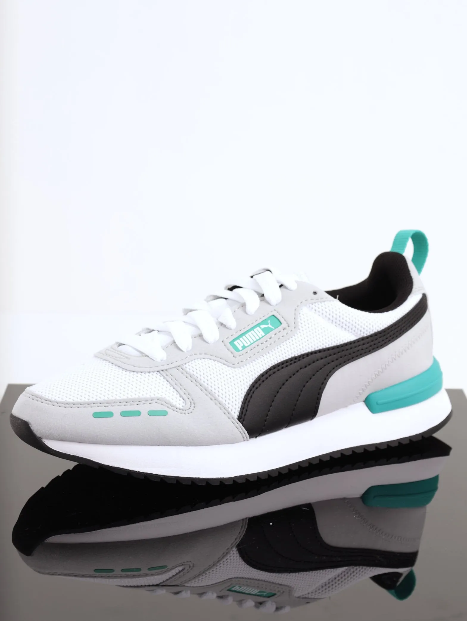 Men's R78 Sneaker - White/Black sold by Edgars