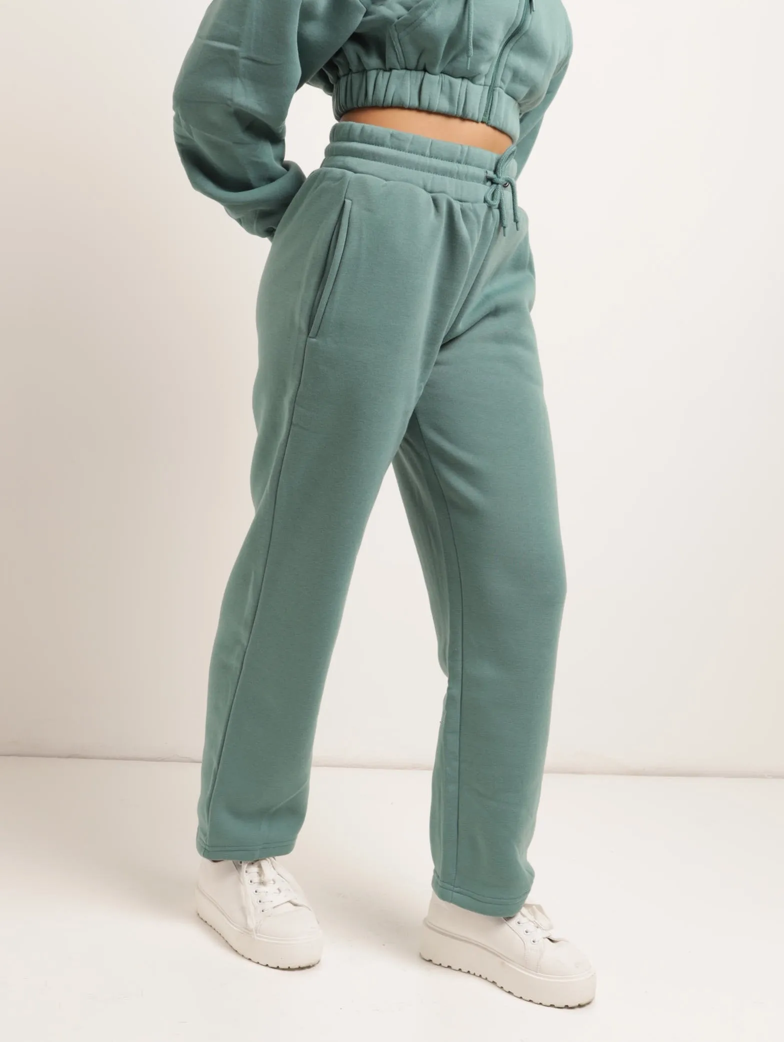 Ladies Plain Fleece Bottom - Teal sold by Edgars