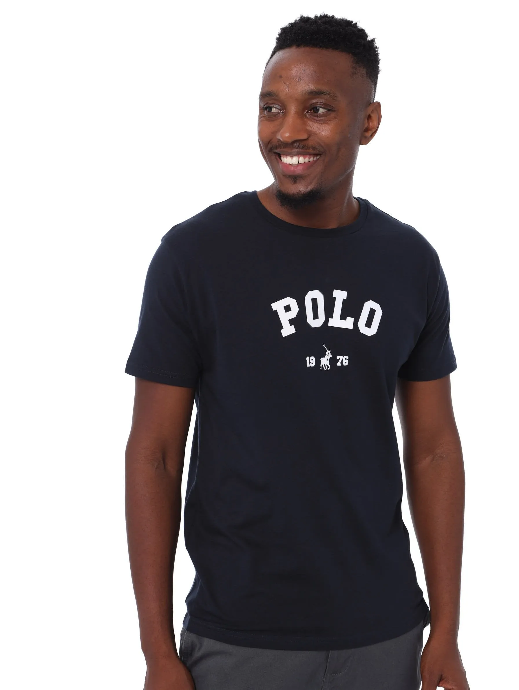 Men's Classic Printed Tee - Navy sold by Edgars