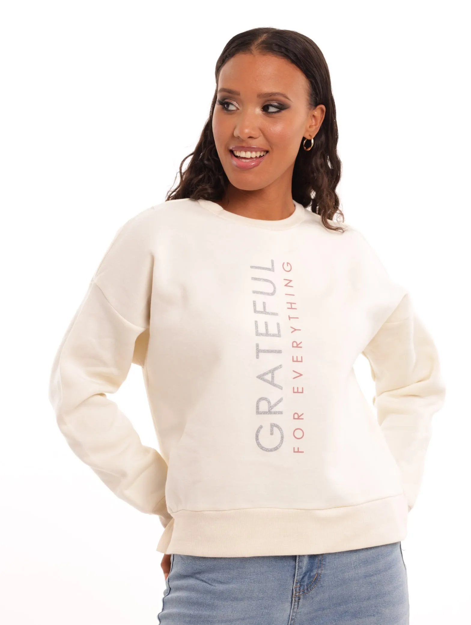 Ladies Pullover - Cream sold by Edgars