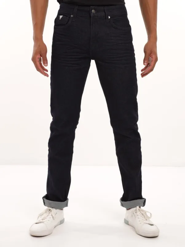 Men's Dark Navy Slim Straight Denim Jean sold by Edgars