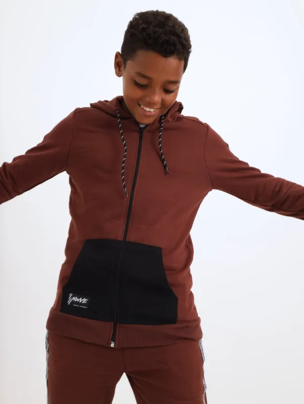 Boys Hoody - Brown sold by Edgars