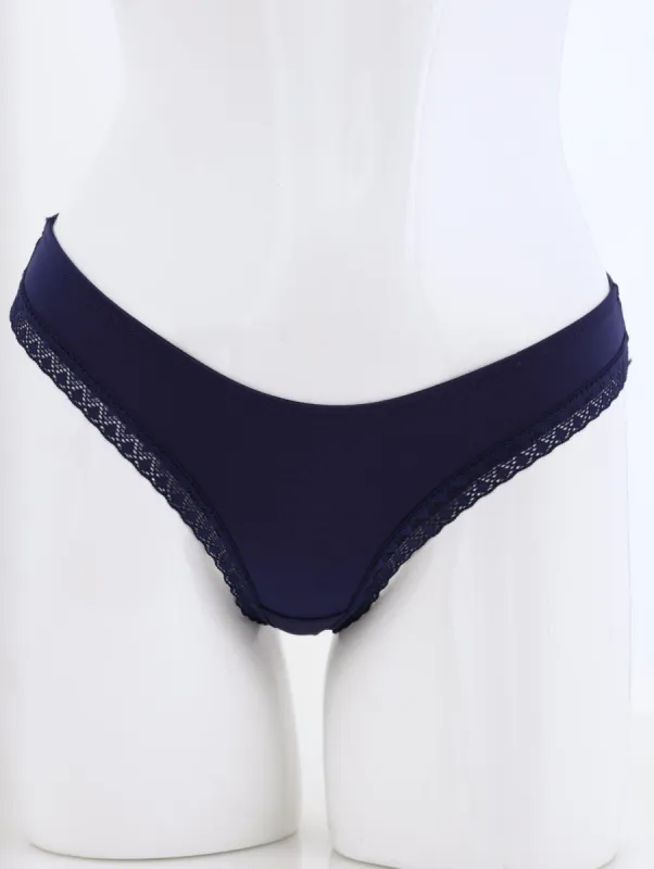 Ladies Moderate Lace Boyleg Panty - Black sold by Edgars