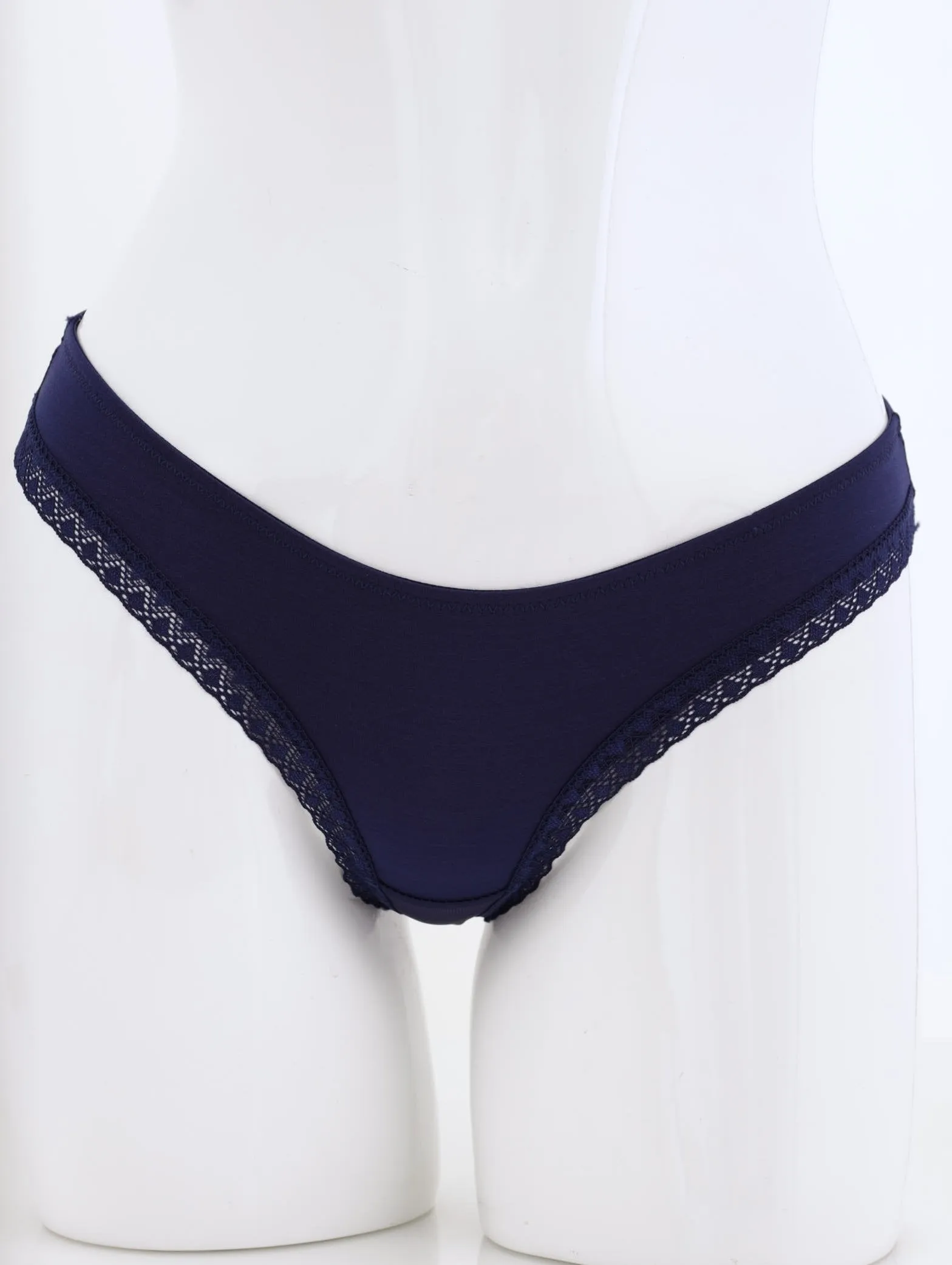 Ladies Moderate Lace Boyleg Panty - Black sold by Edgars