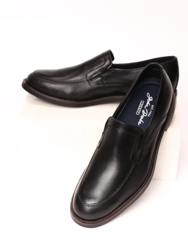 Men's Double Gusset Slip-On Shoe - Black sold by Edgars