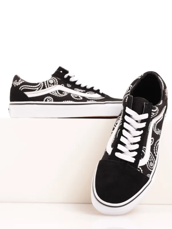 Men's Old Skool Peace Sneaker - Black sold by Edgars