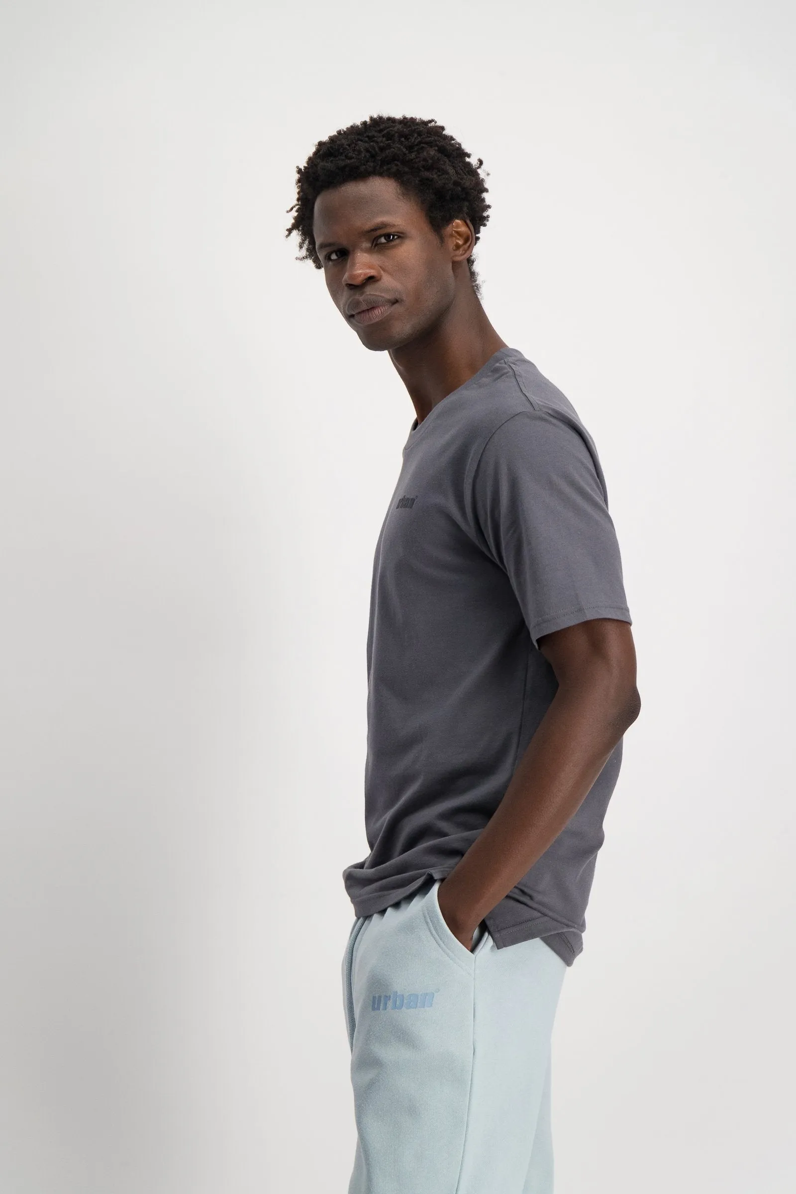 Men's Printed Logo Tee - Charcoal sold by Edgars product image thumbnail 2