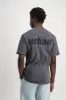 Men's Printed Logo Tee - Charcoal sold by Edgars