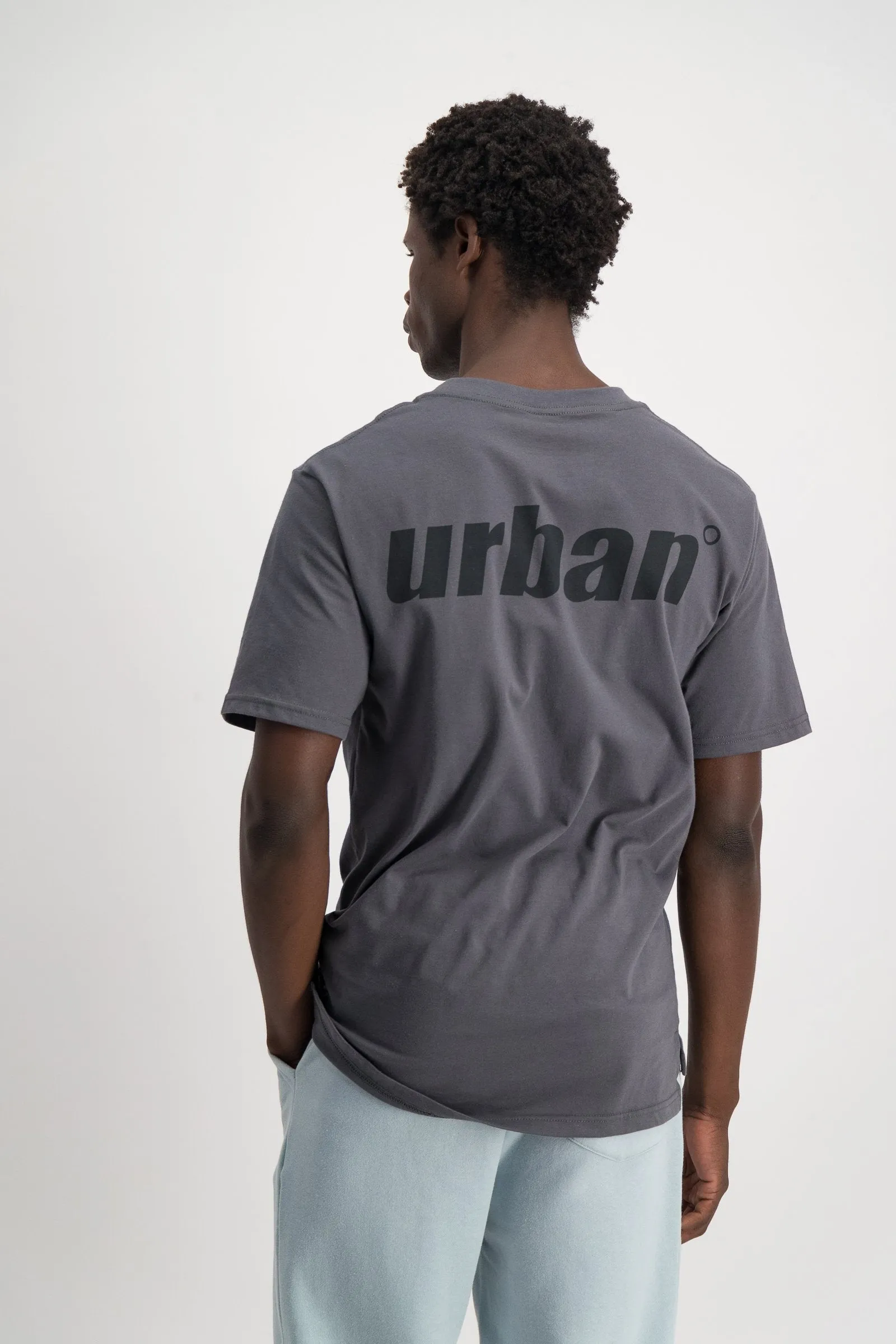 Men's Printed Logo Tee - Charcoal sold by Edgars product image thumbnail 3