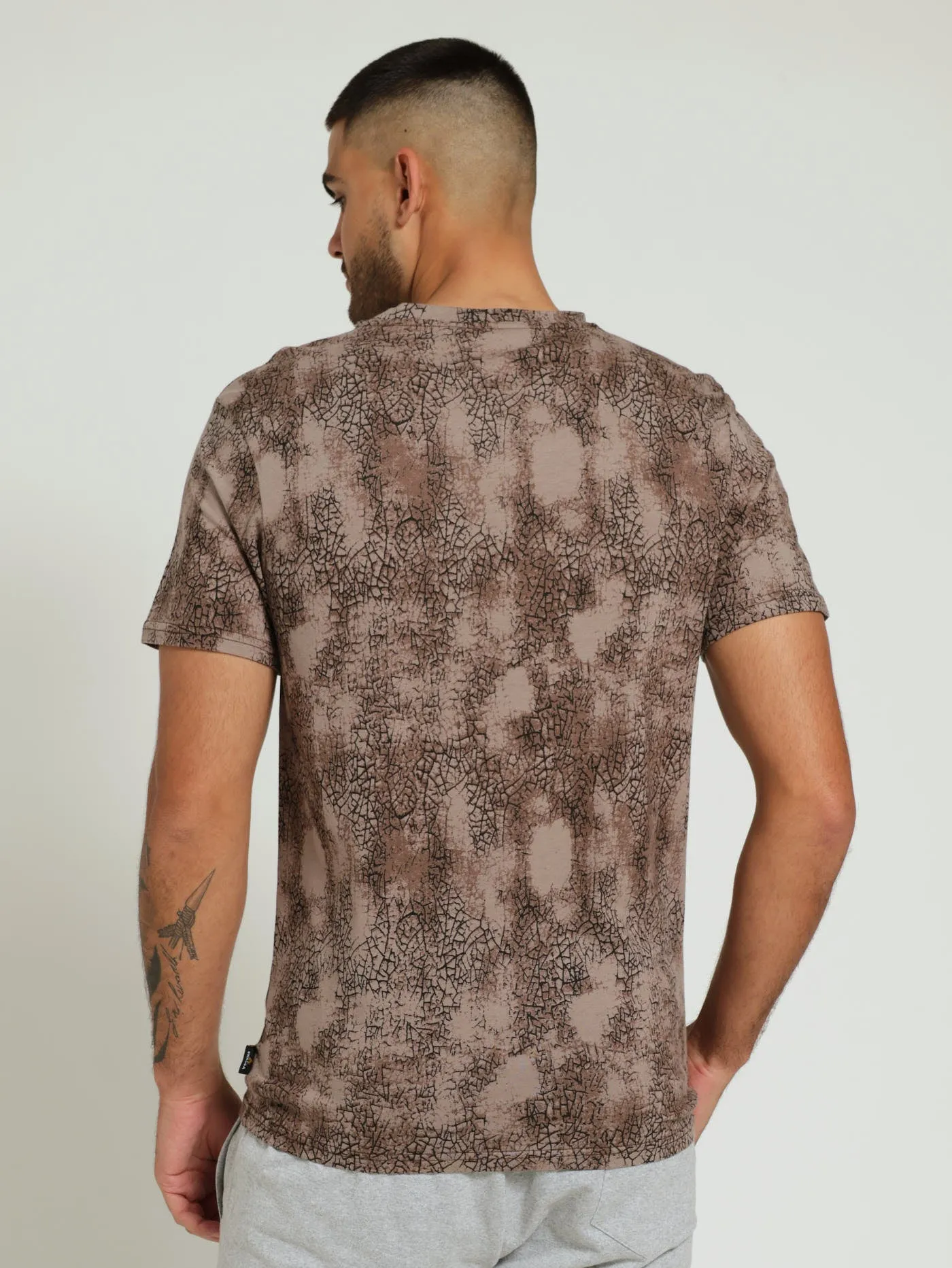Rotary Cracked Tee - Brown sold by Edgars product image thumbnail 3