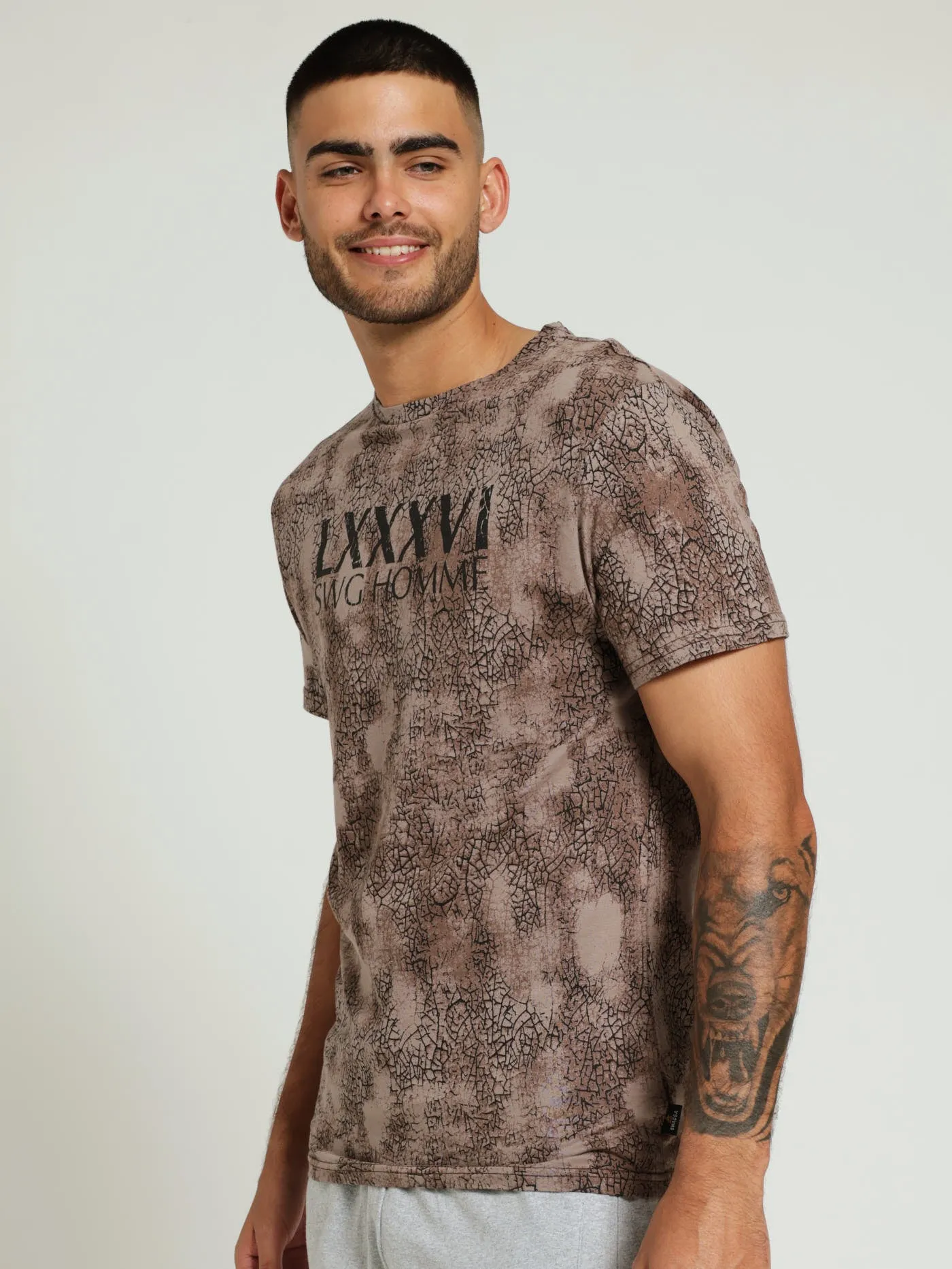 Rotary Cracked Tee - Brown sold by Edgars product image thumbnail 2