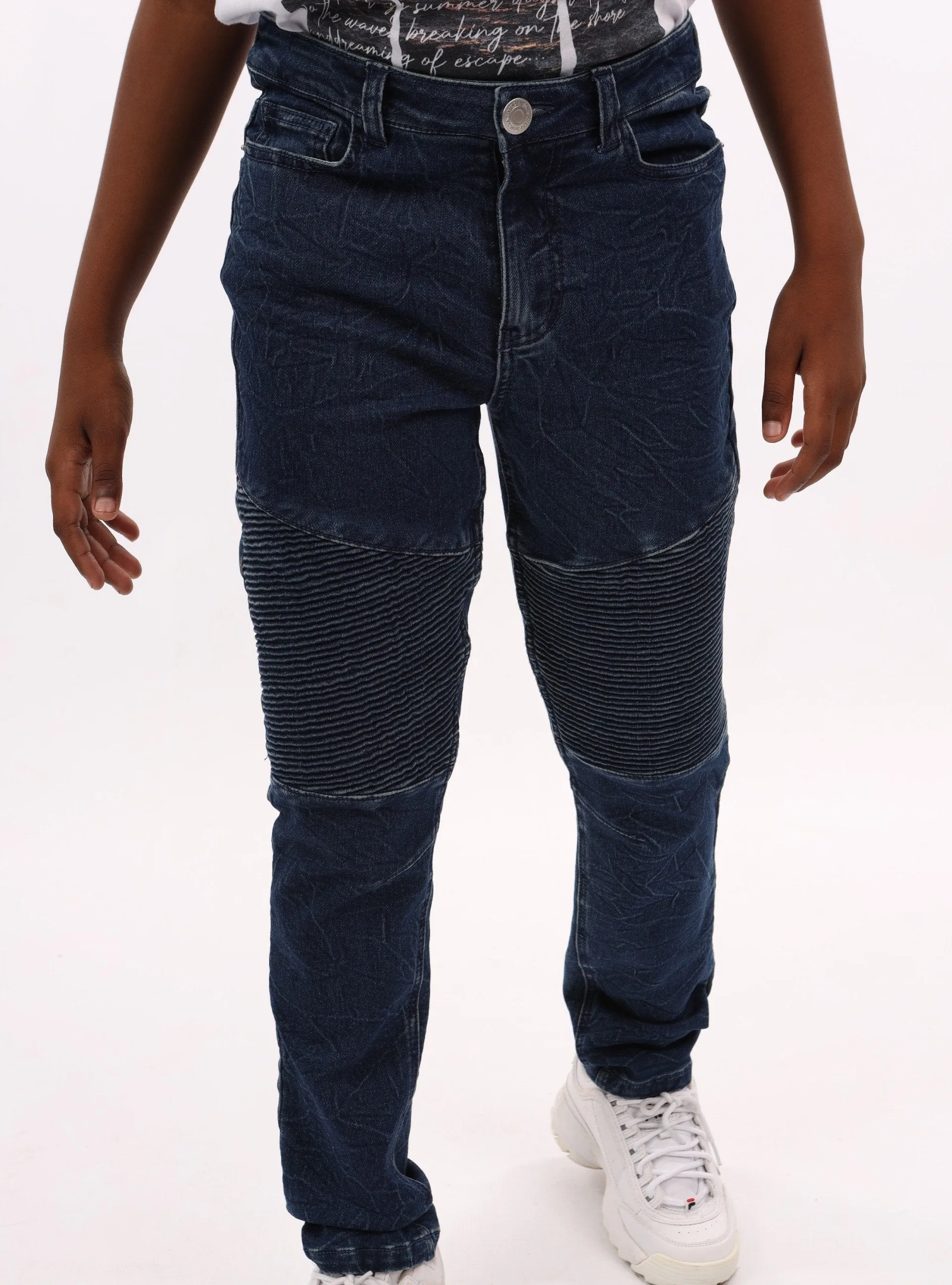 Boys Blue Knit Jogger sold by Edgars