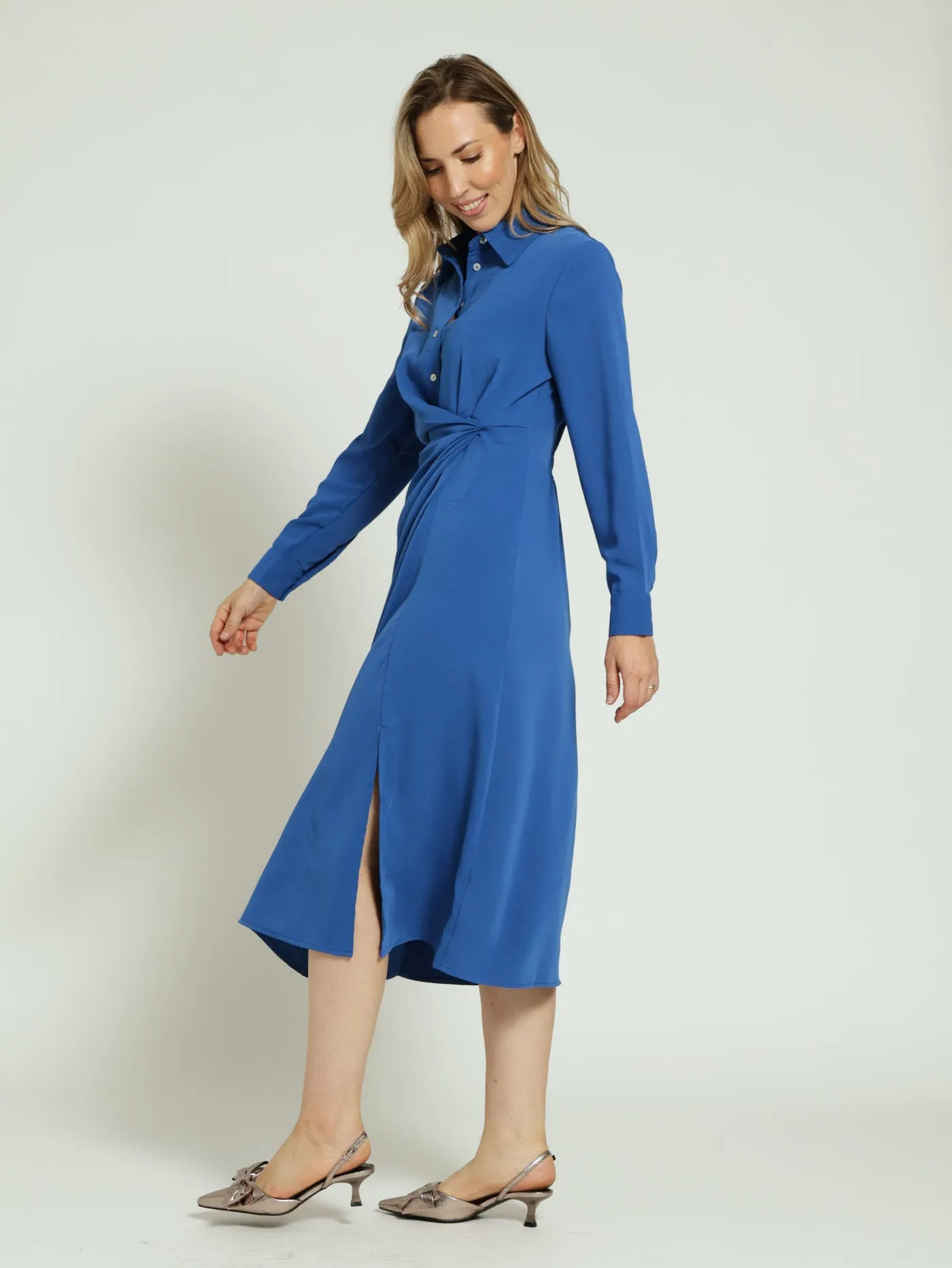 Long Length Shirt Dress - Blue sold by Edgars product image thumbnail 2
