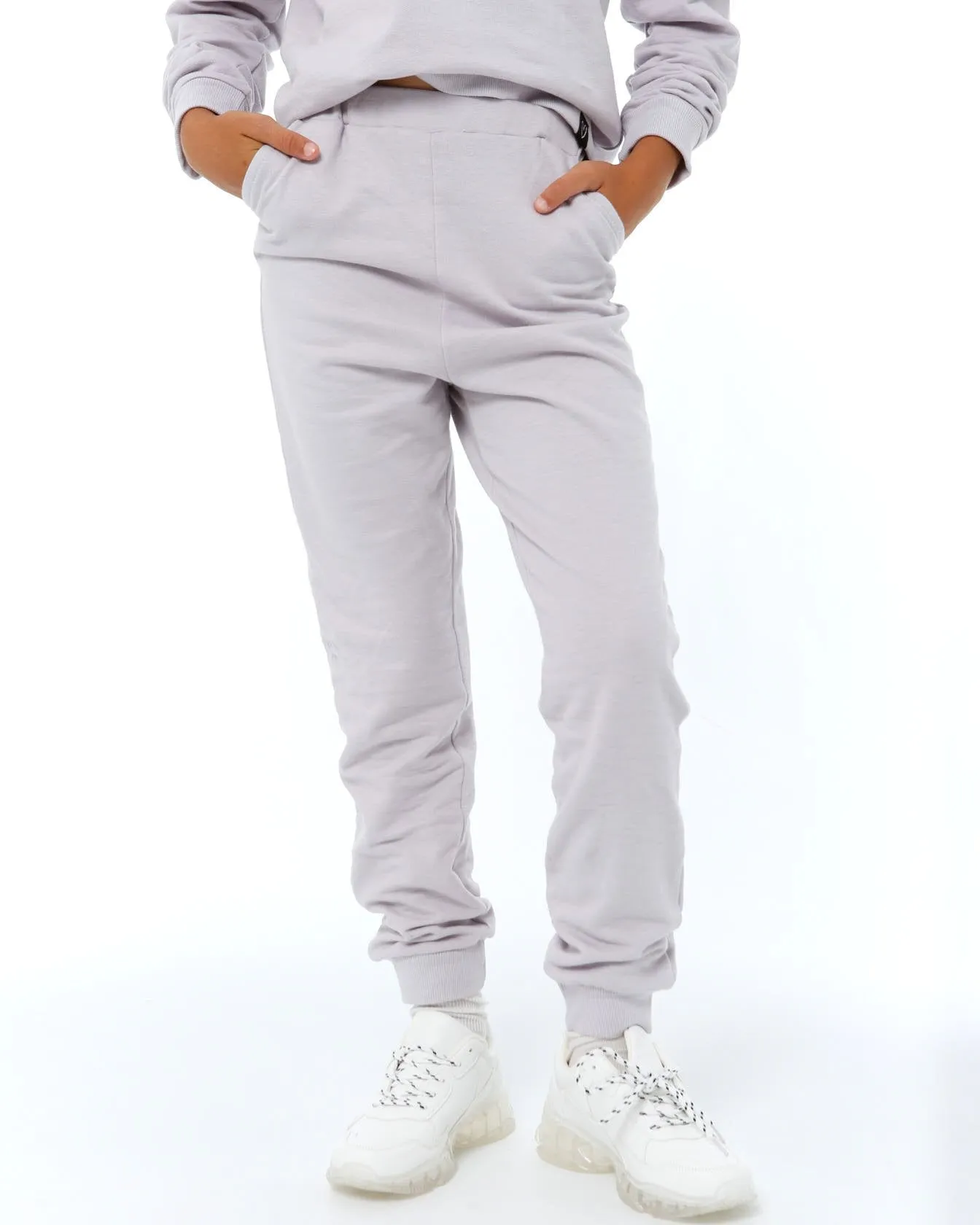 Girls Fleece Track Pant - Misty Lilac sold by Edgars