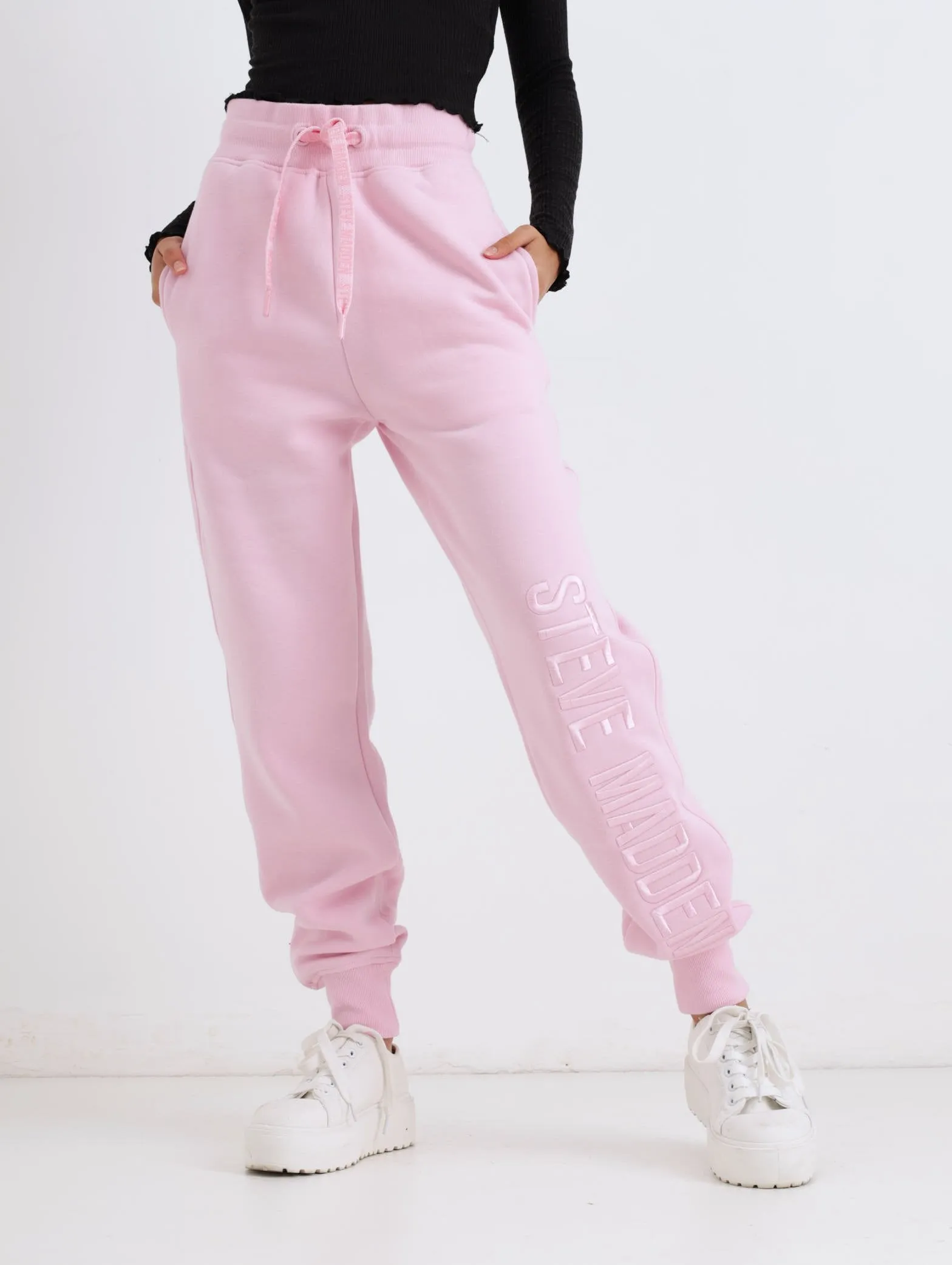 Ladies Oversized Jogger - Pastel Pink sold by Edgars