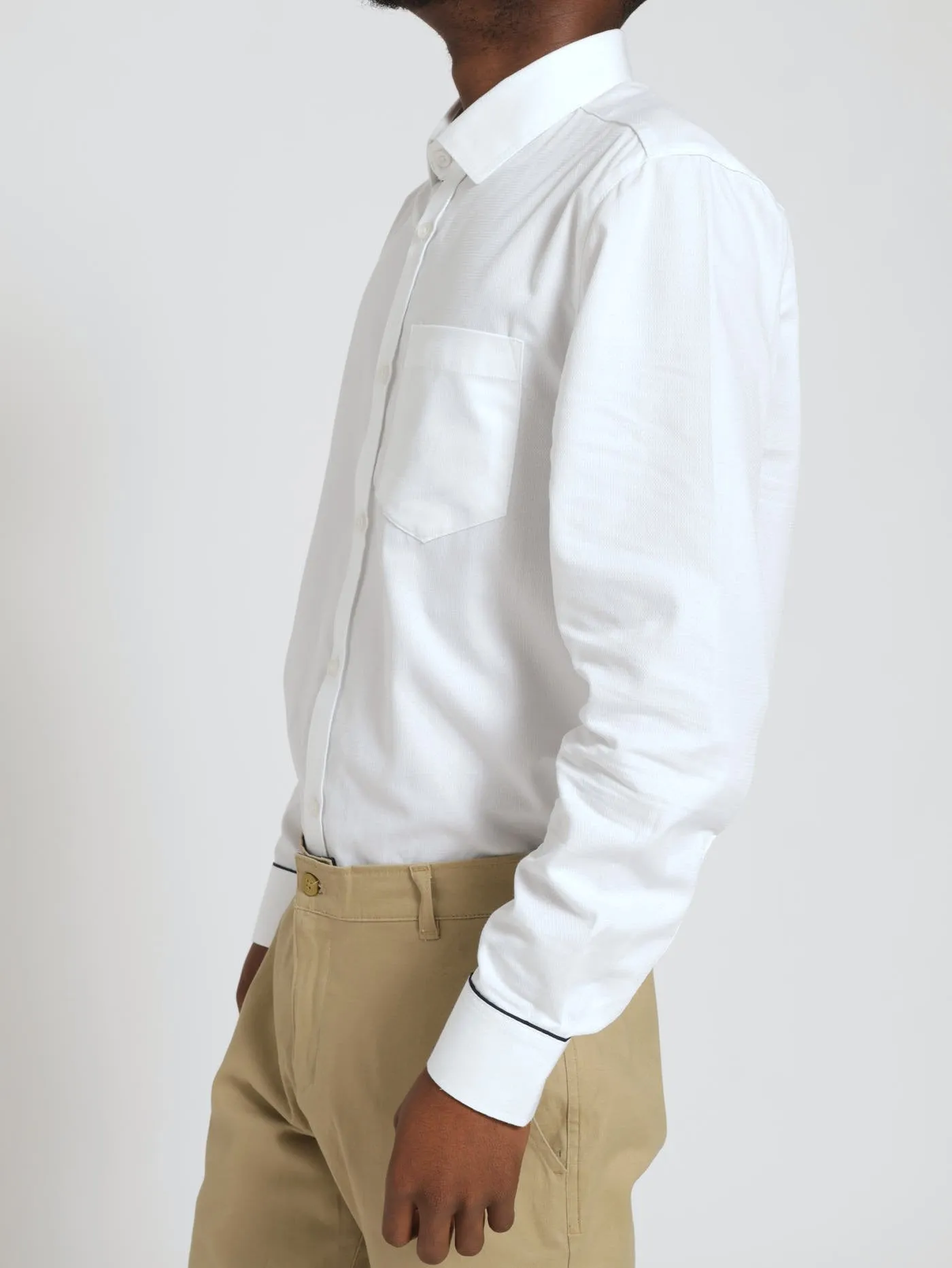 Textured Shirt - White sold by Edgars product image thumbnail 2
