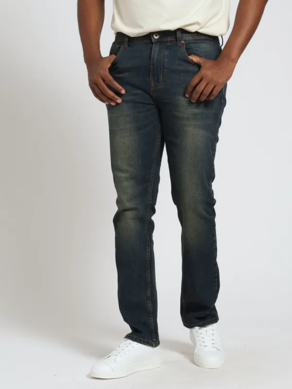 Slim Denim Jean - Mid Blue sold by Edgars