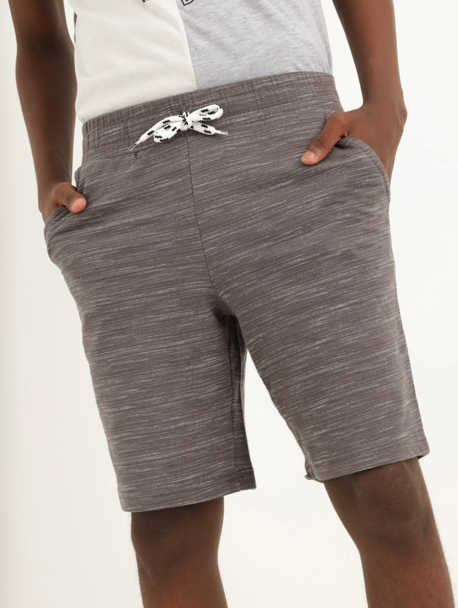 Boys Fleck Short - Grey sold by Edgars