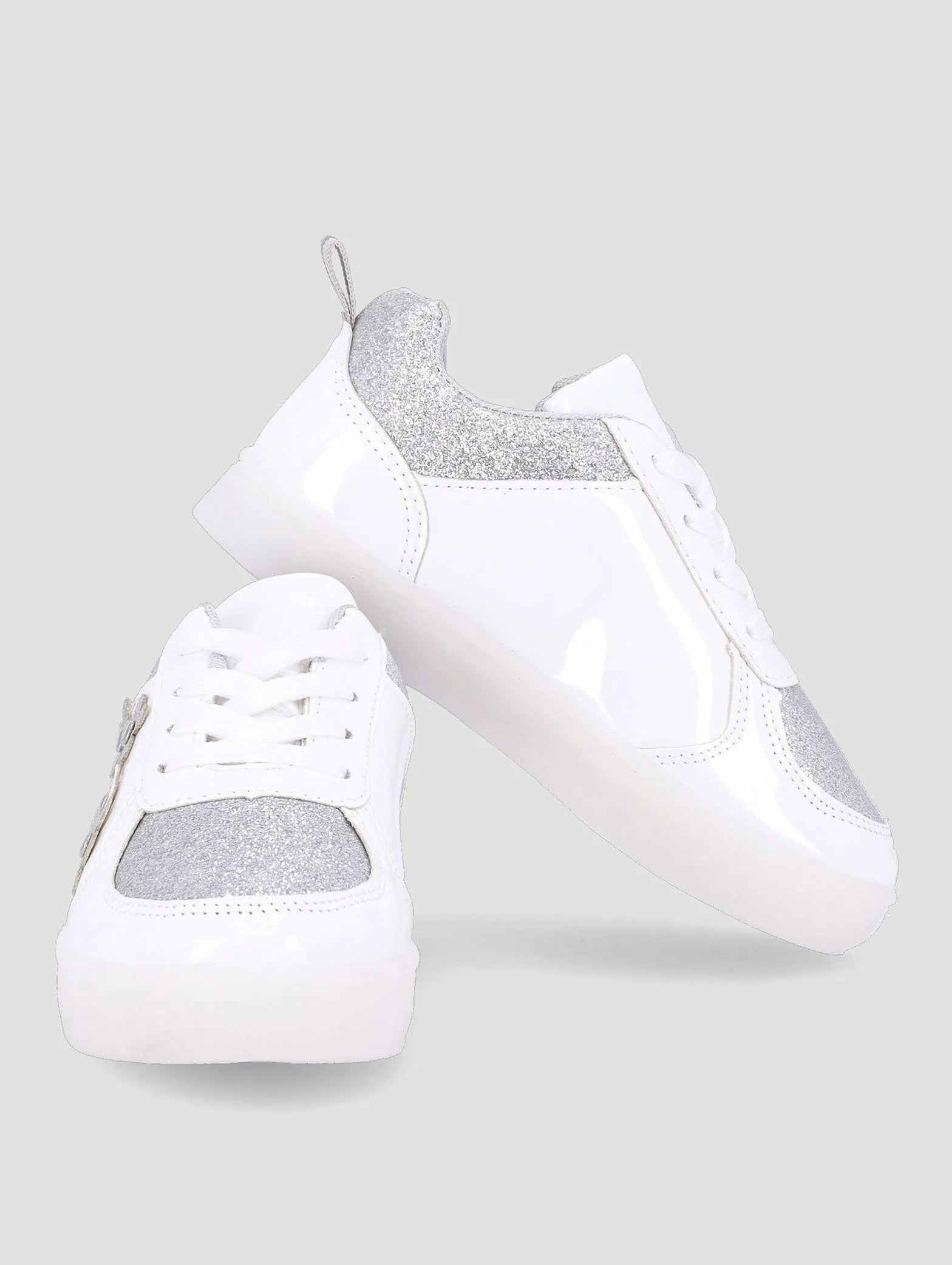 Pre-Girls Low Cut Light Up Sneaker - White sold by Edgars