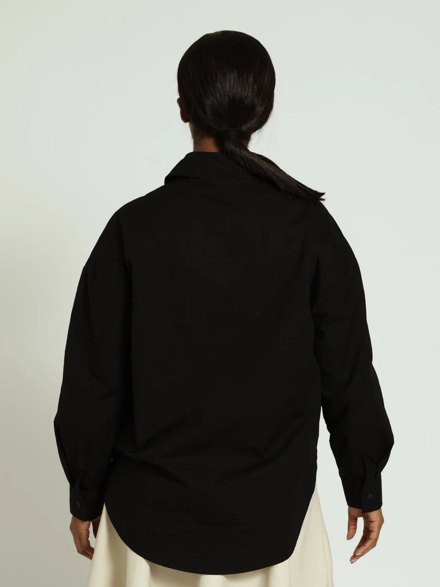Anglaise Relaxed Fit Shirt - Black sold by Edgars product image thumbnail 3