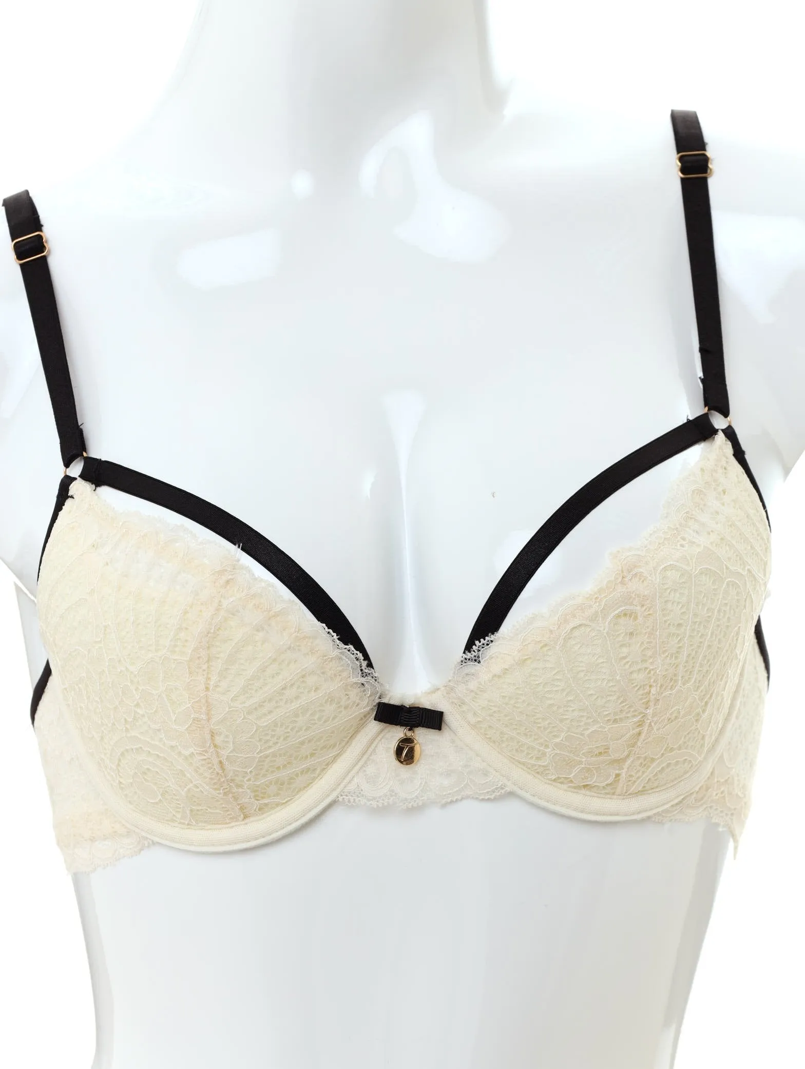 Ladies Bridal Single Soft Cup Bra - Cream sold by Edgars