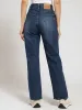 Ribcage Straight Ankle Dial Up Denim Jeans sold by Edgars