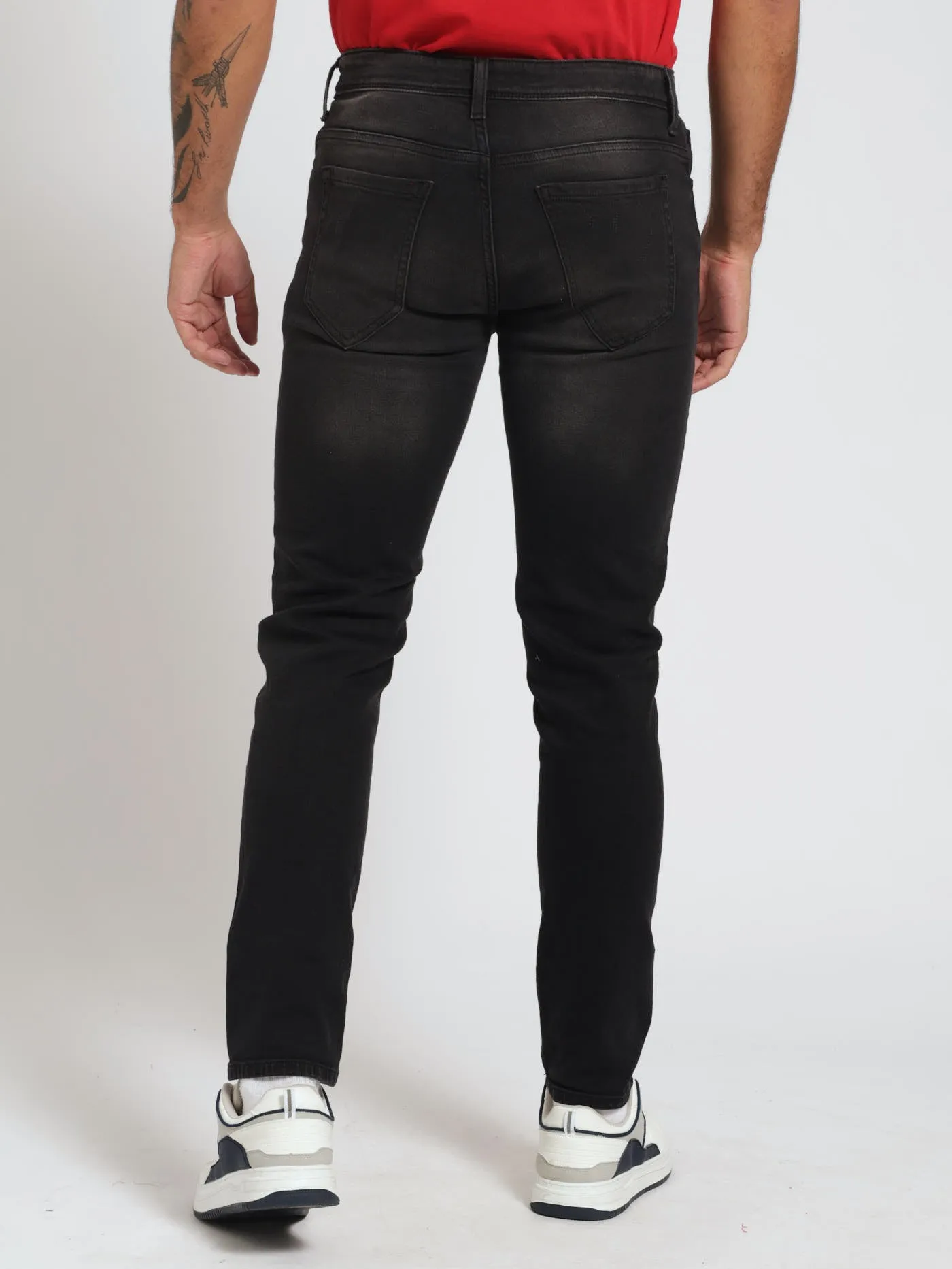 Ripped Vintage Sknny Denim Jeans - Black sold by Edgars product image thumbnail 3