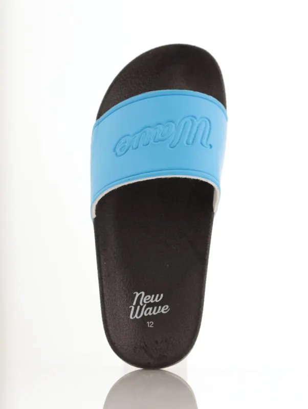 Boys Two Colour Pool Slide Sandal - Black sold by Edgars