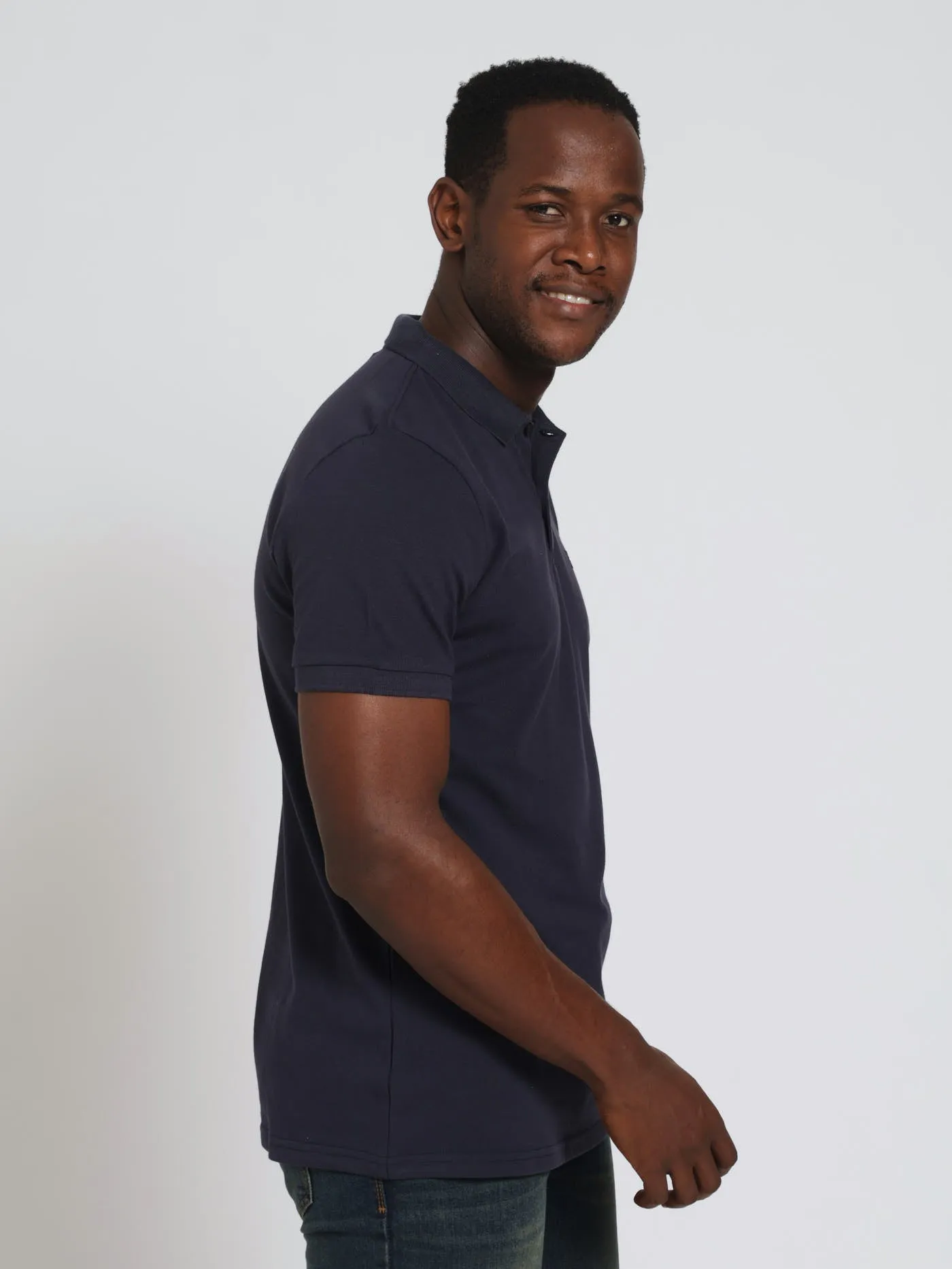 Slim Fit Golfer - Navy sold by Edgars product image thumbnail 2