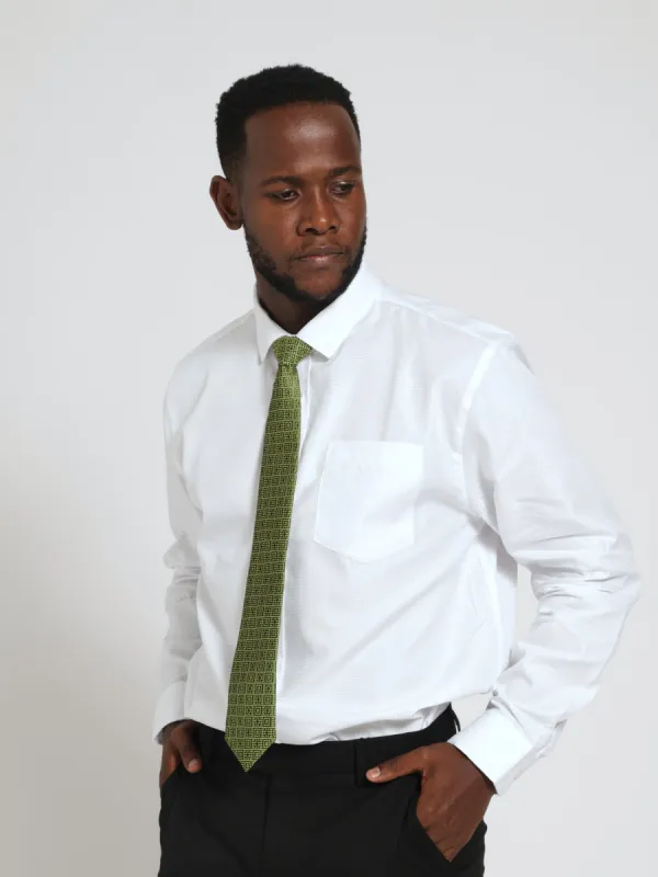 Textured Shirt - White sold by Edgars
