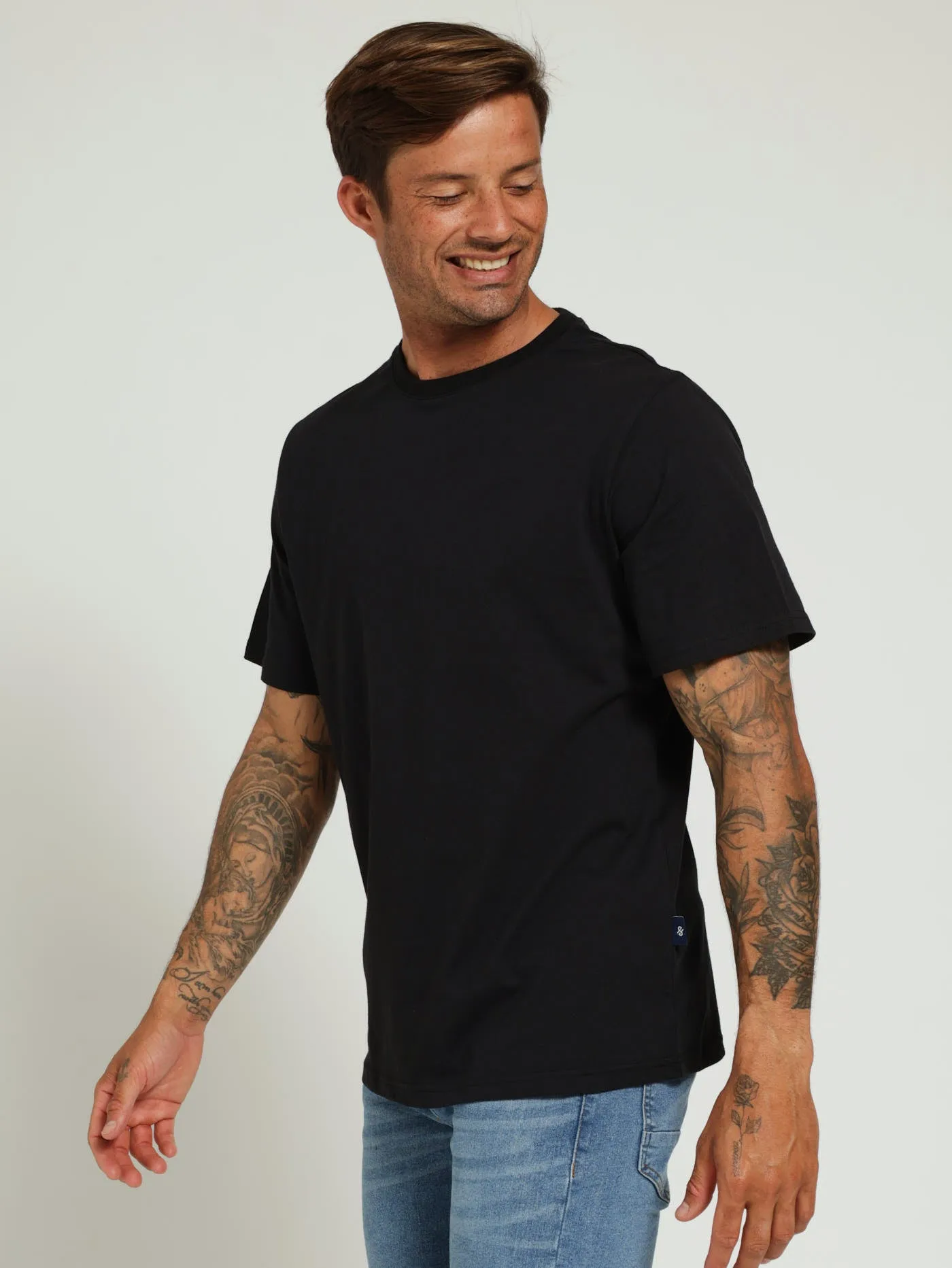 Basic Crew Neck Tee - Black sold by Edgars product image thumbnail 2