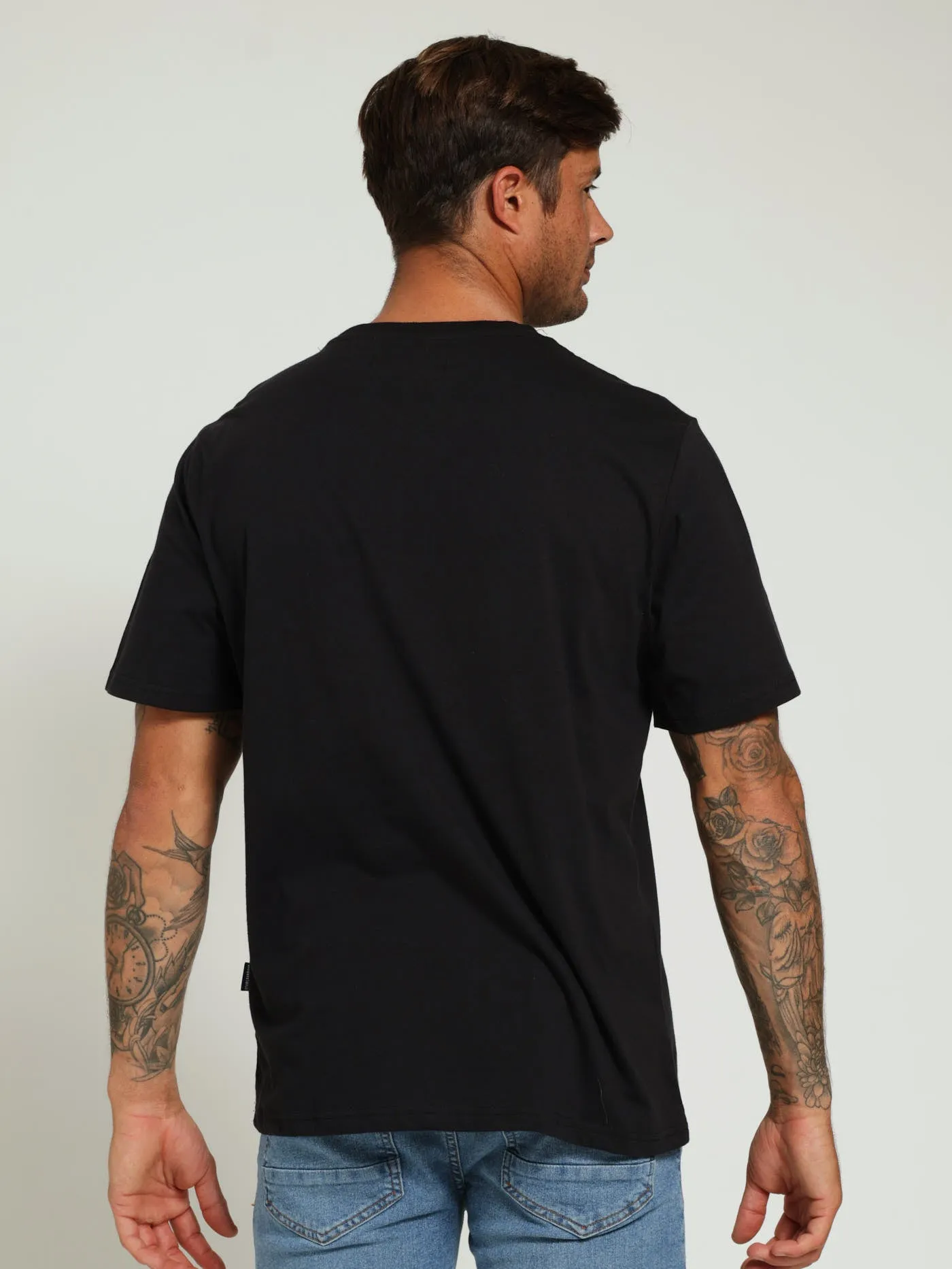 Basic Crew Neck Tee - Black sold by Edgars product image thumbnail 3
