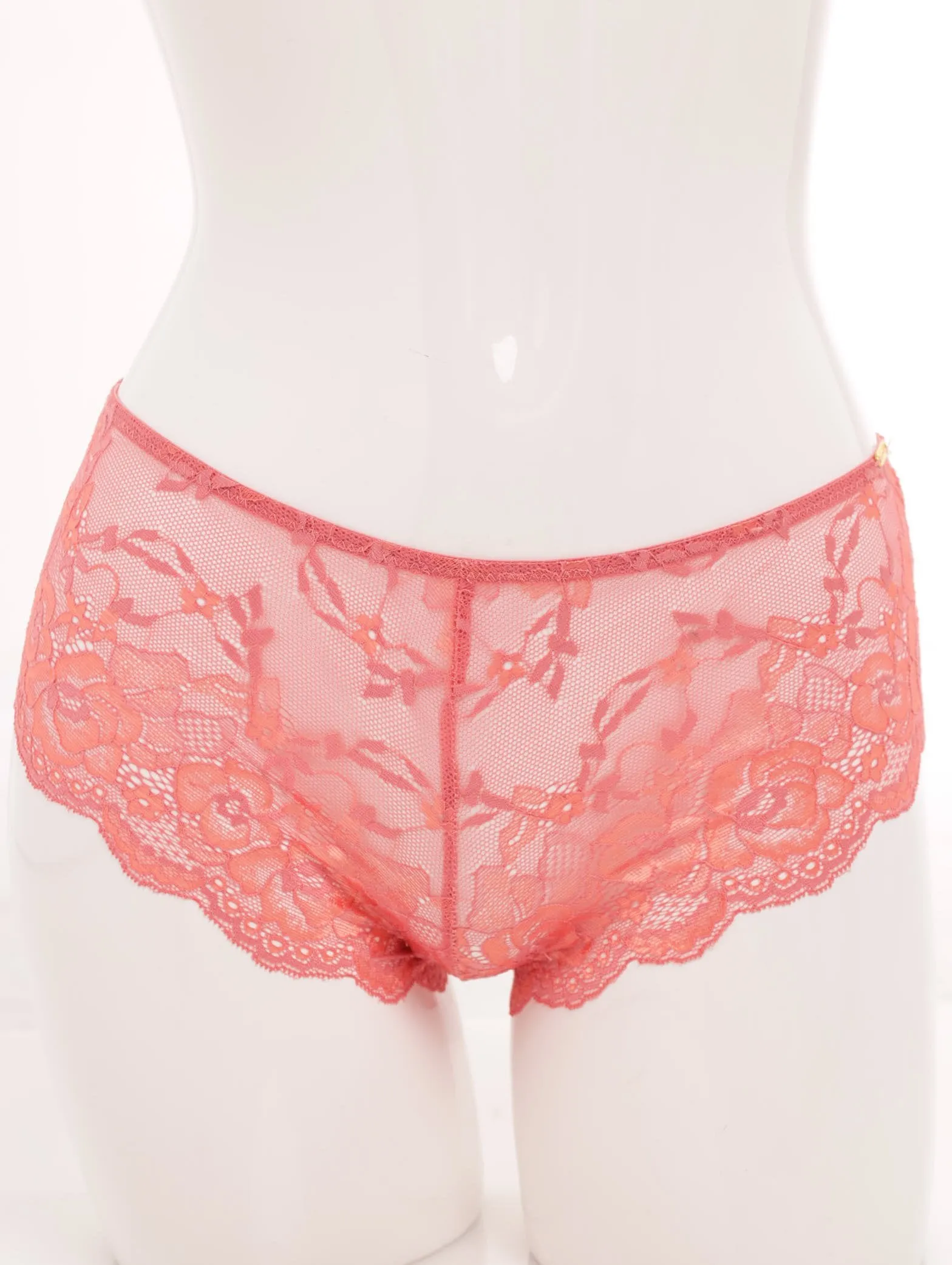 Ladies Lurex Boyleg - Rose Gold sold by Edgars